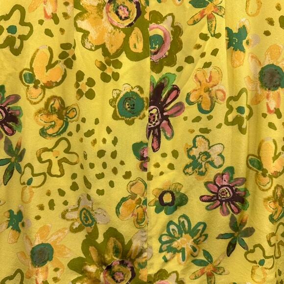 Le Fou Wilfred Women's Size 6 Tango Mini Dress in Firefly Pixie Print 100% Silk - Picture 11 of 12